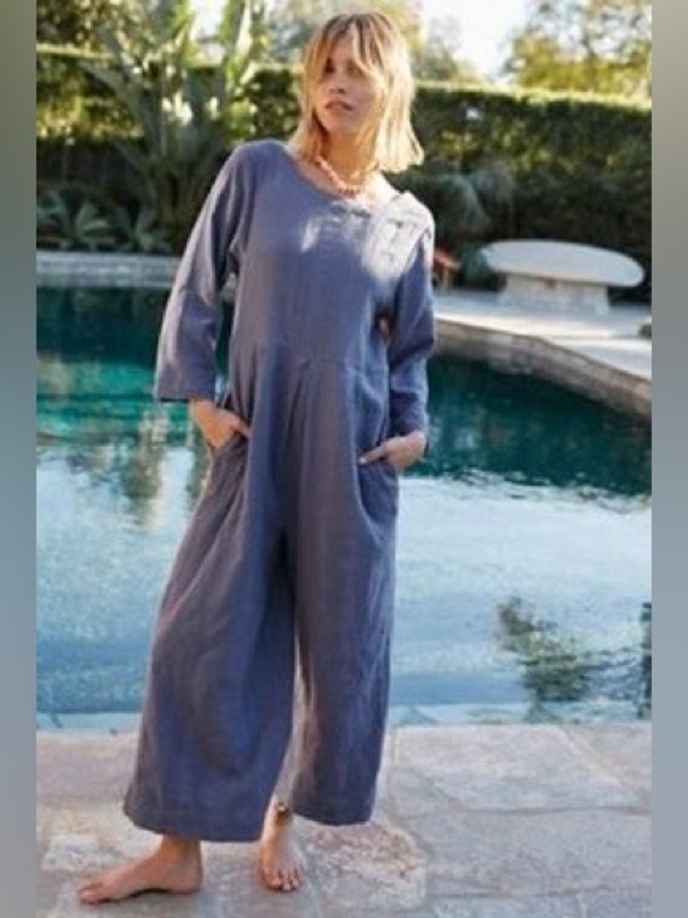 Free People Jump Suit
Shiloh One Piece 
Wild moon is the color